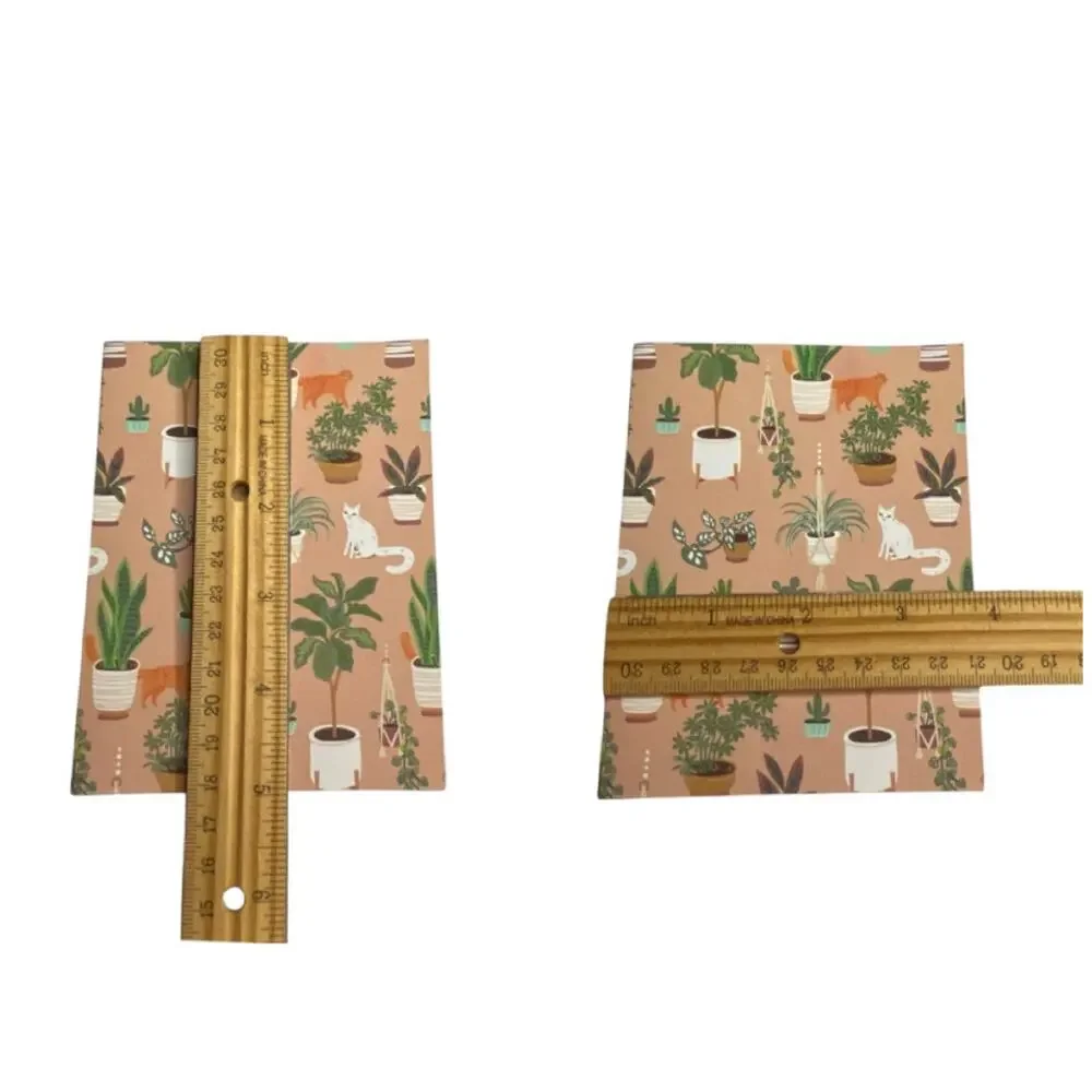 American Greetings Cats & Houseplants Stationery Note Cards Set Magnetic Box